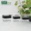 5g 15g 30g 50g Double Wall Plastic Facial Moisturizer Jar with Square Bottle