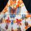 New fashionable neck design pattern tie & dye printed fashion umbrella print dress in indian wholesale