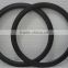 2016 new trend dimple carbon road bicycle rims 50mm high 25mm wide 700c tubular