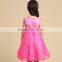 Newest Frocks Design One-Piece Kids Colorful Tulle Puffy Dress For Baby Girls Summer Party Birthday Dress