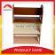 wooden four layers kids toy box, storage shelf