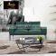 2016 Modern Style Green Color Leather Comfortable Sofa For Living Room Use