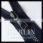 Shiny Hang Plated Polished High Quality Luxury Designer Gunmetal Metal Zipper