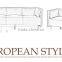 S15310 Modern Style Sofa New Designes 2015