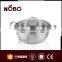 stainless hot pot equipment with double bottom