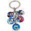 2016 Custom Zinc Alloy Anime Keychain Manufacture With Keyring