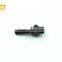 Custom Metric machine thread black anodized screws