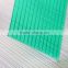 4mm 100% Virgin Grade A PC Resin 50 Micron UV Coating Polycarbonate Twin Wall Hollow Sheets Cheap Price Roofing Panels Clear