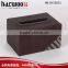 household canvas wooden square tissue box