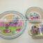 New Style Eco-friendly Bamboo Fiber Kids Dinnerware Set