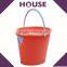 Oval shape cute water bucket 14L