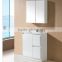 DYS0072 modern free standing small corner bathroom vanity with two doors