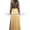 New Style Elegant Lace Abaya Muslim Dress For Women