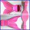 Best Selling Mermaid Monofin Mono Fin Flippers Swimming Toy Mermaid Tails for Kids Gifts