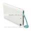 2016 Hot Promotional Gift Custom Logo 2500mah Portable Ultra Thin Credit Card Size Power Bank Battery Pack Charger Supplier's Choice