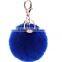 Bag ball rabbit hair keychain with different pendant