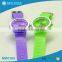 Unisex wholesale pvc strap stainless steel back custom kids watches