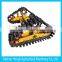 2015 hot sales crawler track chassis for cultivator use
