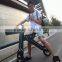 Strong fashion unique led light two wheel electric scooter