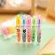 6 pcs color fluorescent pen highlighter pen magic color pen for promotional stationery