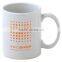 Wholesale Father's Day white porcelain mug china supplier