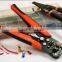 Multifunction network cable pliers for wire cable plugs stripping cutting crimping tool rj45 ri11 rj12