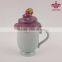 Perfect for ice cream colorful ceramic ice cream cup