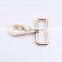 High quality Zinc alloy swivel eye snap hook for travel bag webbing