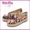 hemp rope women thick heel job shoe