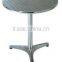 0503outdoor garden aluminum good quality stackable dining table and chair set YC001 YT1