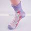 custom lady jaquard Rumi Socks with pointelle pattern Rumi socks lady Rumi socks
