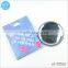 China manufacturer wholesale tin fancy make up mirror custom print pocket mirror