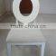 foshan factory supply white wedding chair for banquet