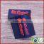 Cheap polyester woven garment labels main label for jeans clothing