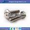m4 Stainless Steel Slot Drive Knurled Thumb Screw, Straight Knurling Captive screws