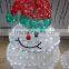2014 Home Decor Light Up Christmas Snowman Led Motif Light