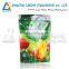 Flower Seed Stand Up Pouch With Laser Score Tear Line & Zipper