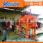 qtj4-40 hollow concrete retaining wall block machine with molds