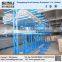 steel tube storage rack with cantilever arm for long items