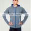 Custom fashion mens fitted gym hoodies & sweatshirts