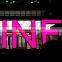 Hot sale UL approved acrylic illuminated LED 3d channel letter