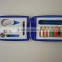 round plastic travel sewing kit set