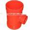 2"-10" Grooved fitting Reducing tee manufacturer in china