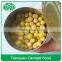 New crop grade A canned green peas
