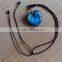 natural labradorite crystal quartz stone heart shape pendants with different sizes
