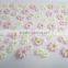 Valentines' day floral nail art stickers holiday rose flower custom nail art decals suppliers
