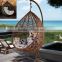 resin wicker outdoor hanging lounge chair