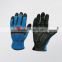 Synthertic mechanic micro fiber palm glove with reinforced PVC patch
