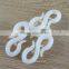 High quality white Nylon hook/nylon clip made in china