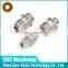CNC machined Industrial anodized aluminum tube fittings